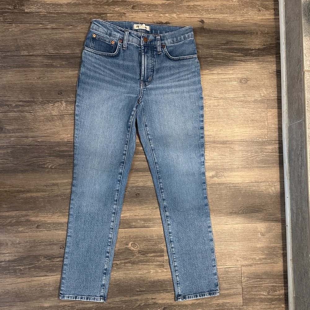 Madewell Light Blue Straight Leg Jeans